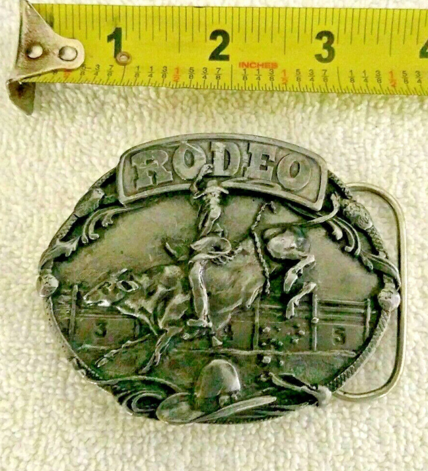 Vintage RODEO Siskiyou Buckle Co. Inc Williams Oregon L-30