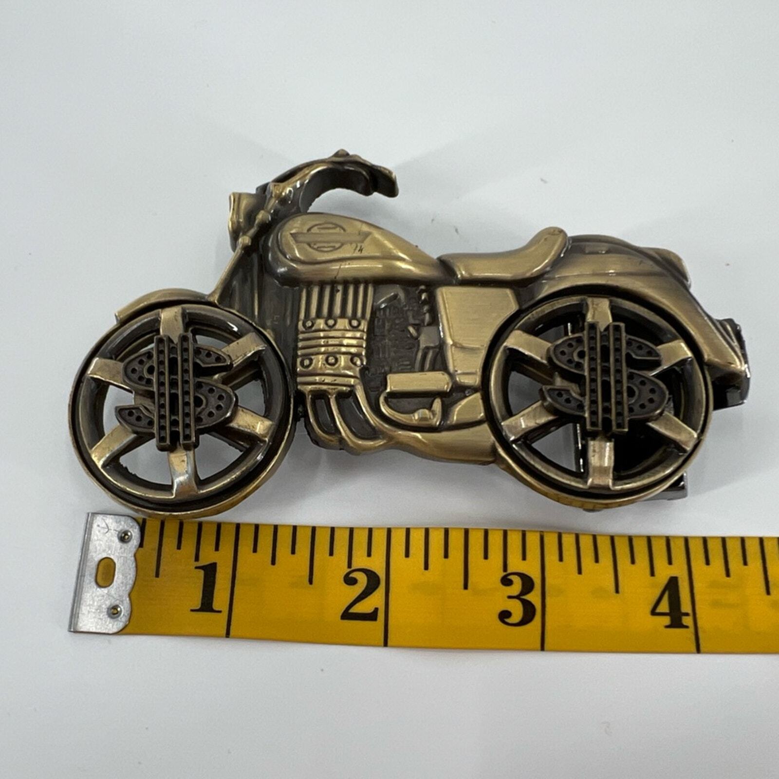 Motorcycle Spinning Wheels Belt Buckle $$$