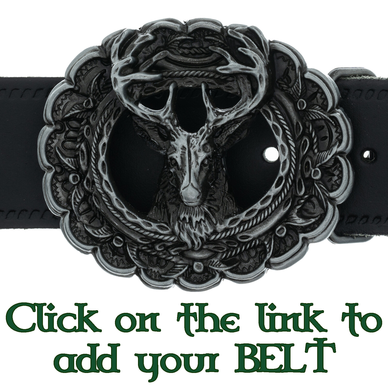 Deer Elk Hunting Buckfast Belt Buckle Biker Metal Rodeo Western Antler
