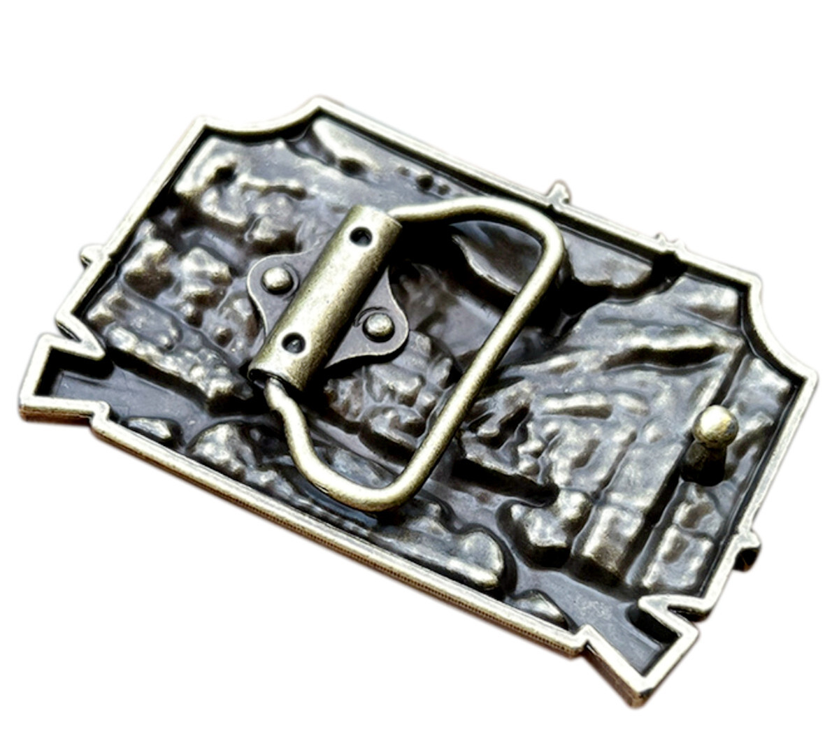Deer Hunting Belt Buckle Western Cowboy Cowgirl Native American (DER-02-G)