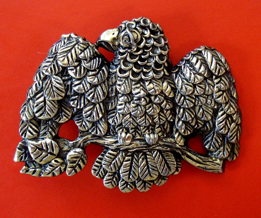 1979 Vintage Eagle The Great American Buckle Co. Belt Buckle #121
