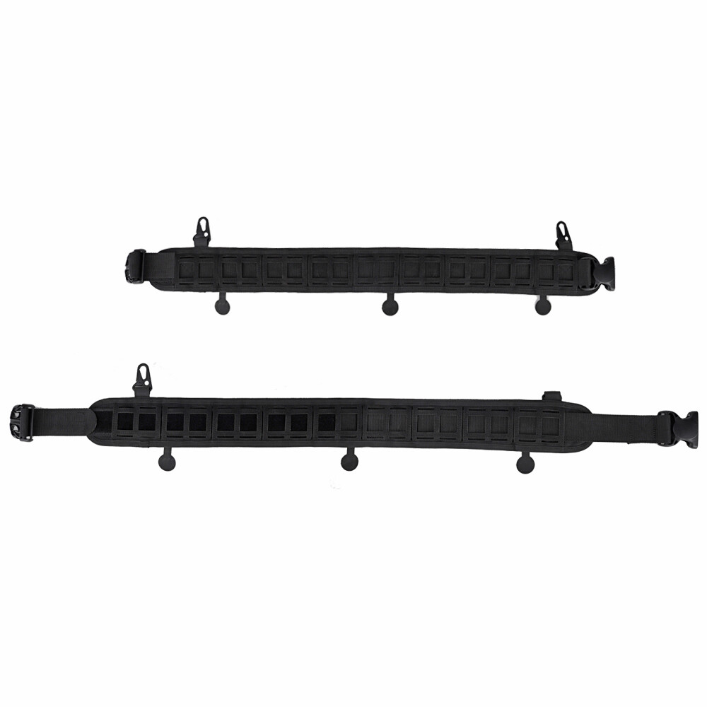 Men Tactical Molle Padded Patrol Belt Adjustable Waist Belts Hunting Combat Gear