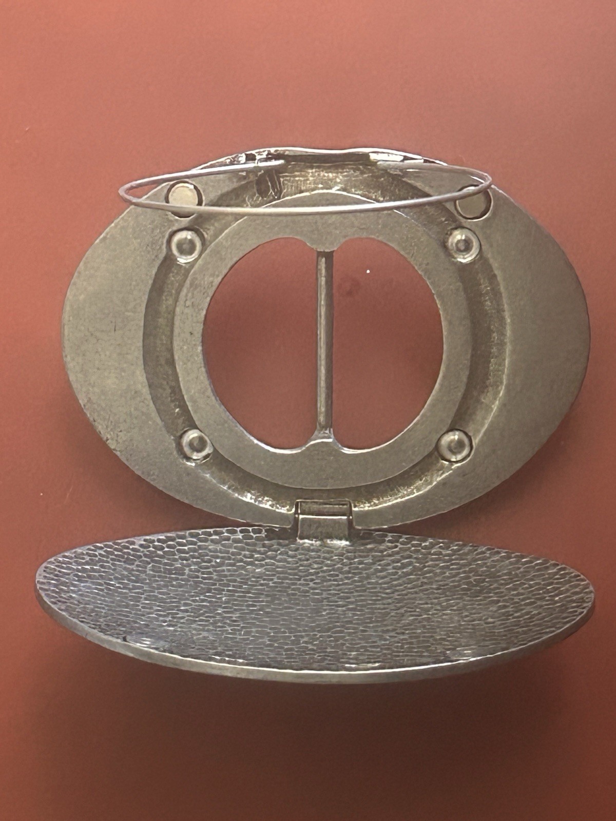 Bev Buckle Original Gone Fishing Beverage Holding Belt Buckle Made in the USA