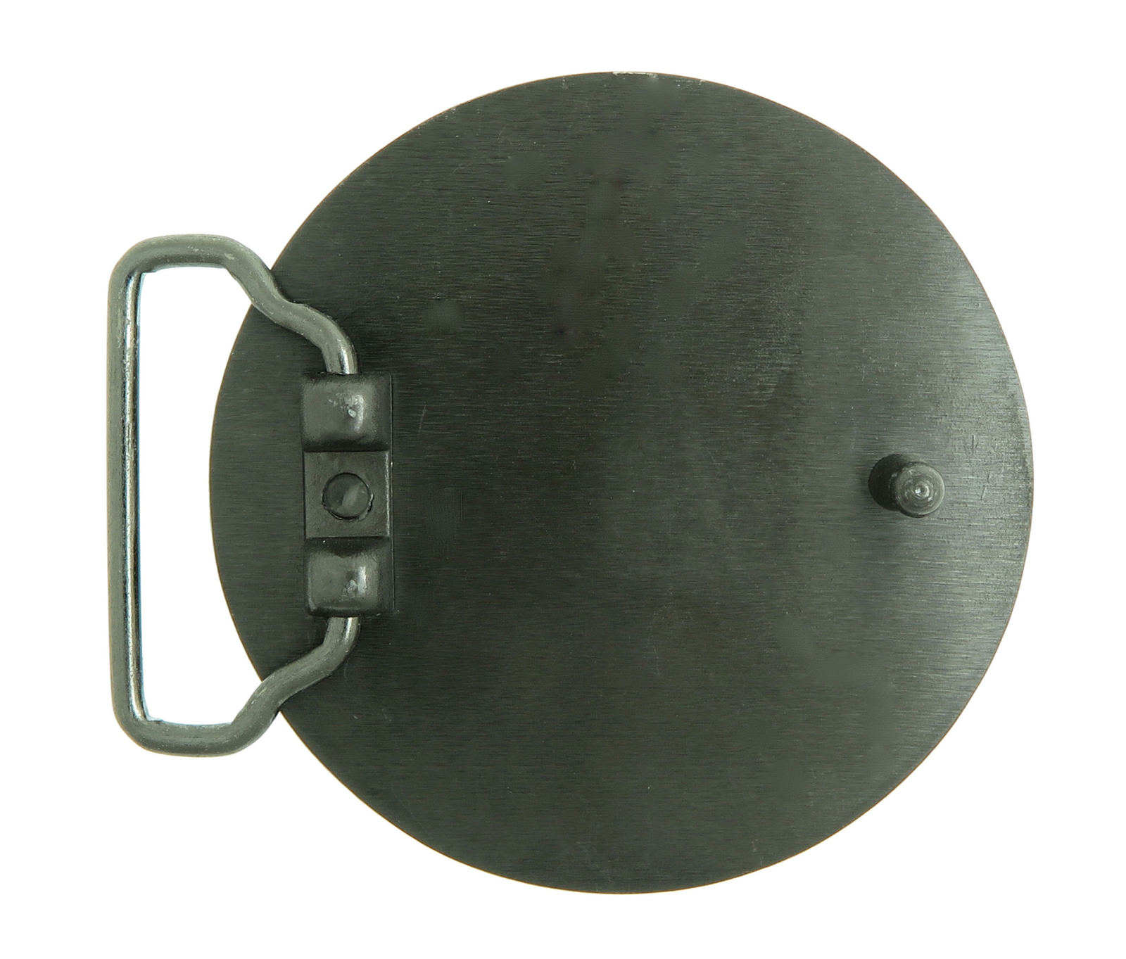 Cross Star Circle Totem Round Metal Belt Buckle