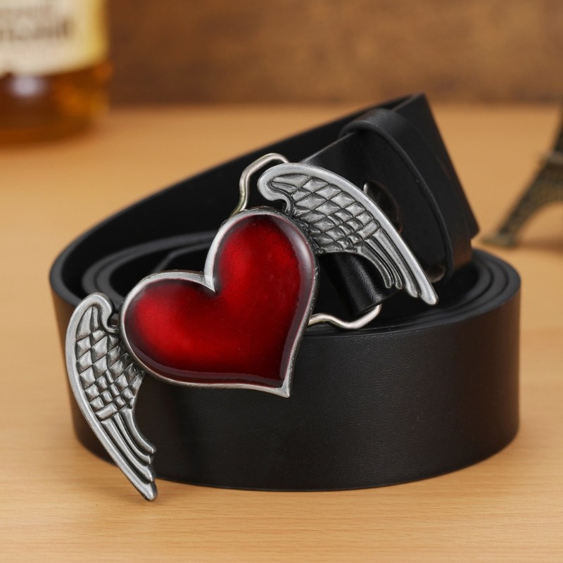 Men Fashion Belt Buckle Ethnic Style Metal Carved Teens Rock Waist Belt Buckle