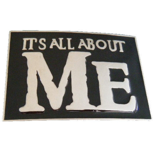 Belt buckle It’s All About Me Bar Joke Fun Humor Party Buckles Belts