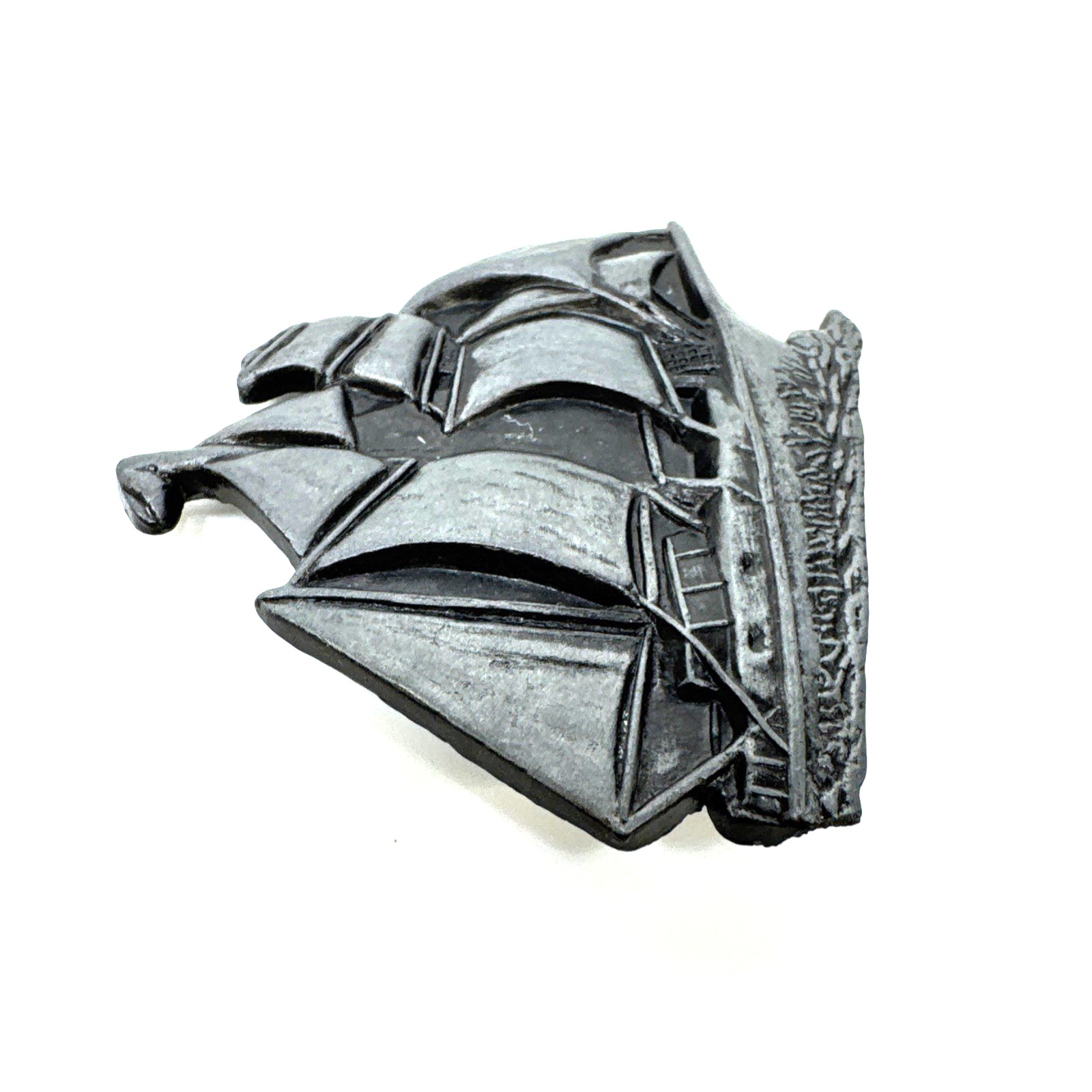 Vintage Belt Buckle Sail Boat Sailboat Ship Pirate Ship