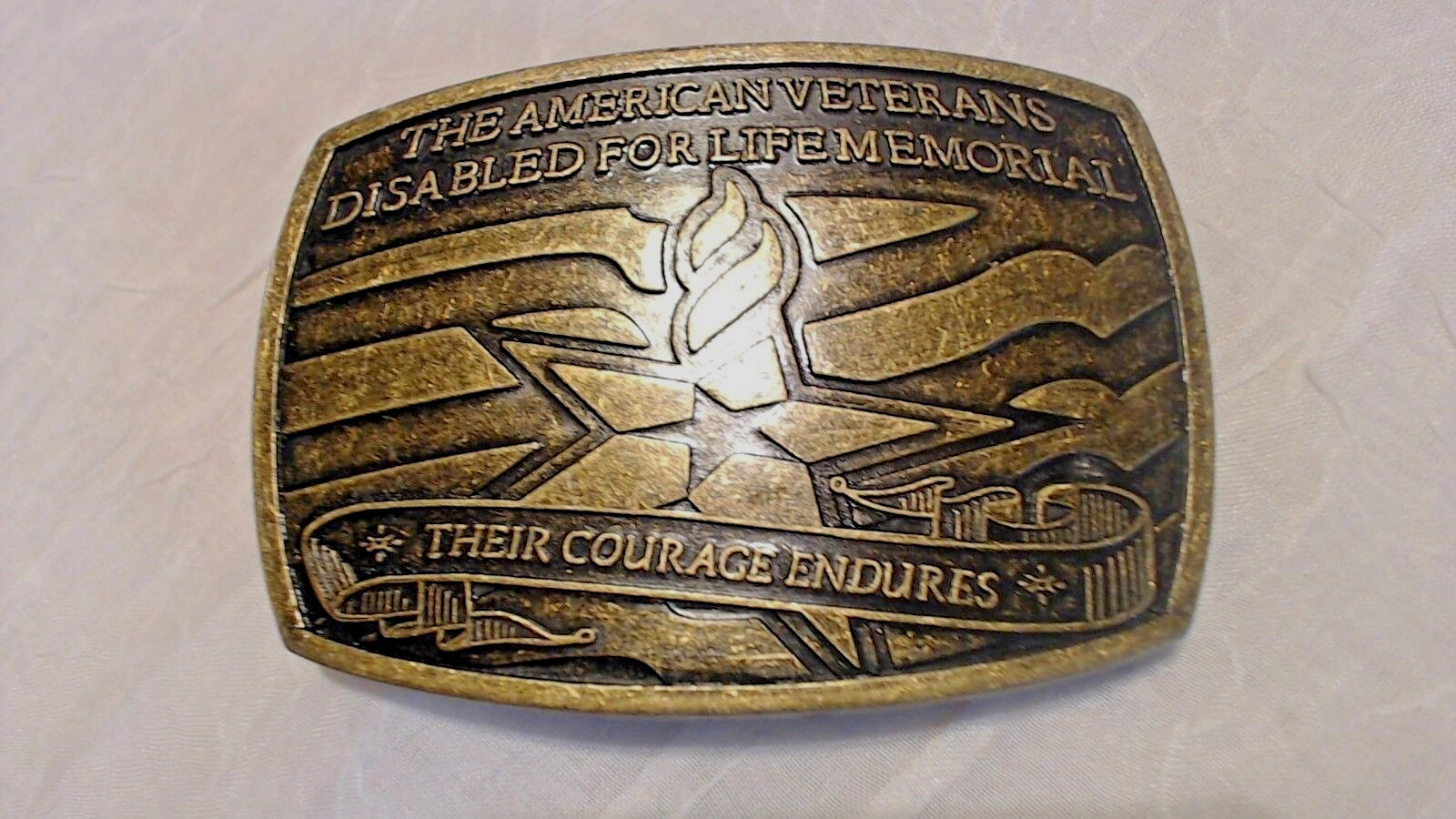 Belt Buckle American Disabled Veterans Western Style 2007 No. 0369