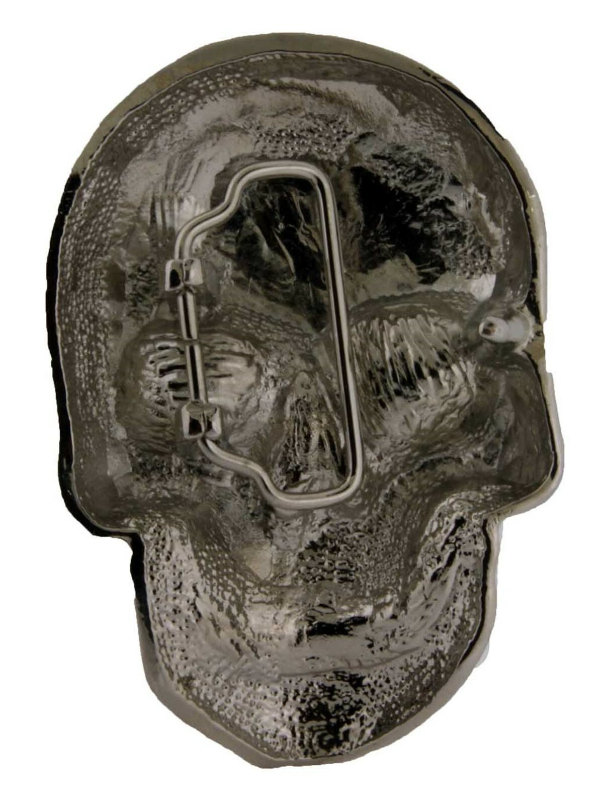 Skull Belt Buckle Soldier Stitches Siver Tattoo Gothic New Men Women Skeleton