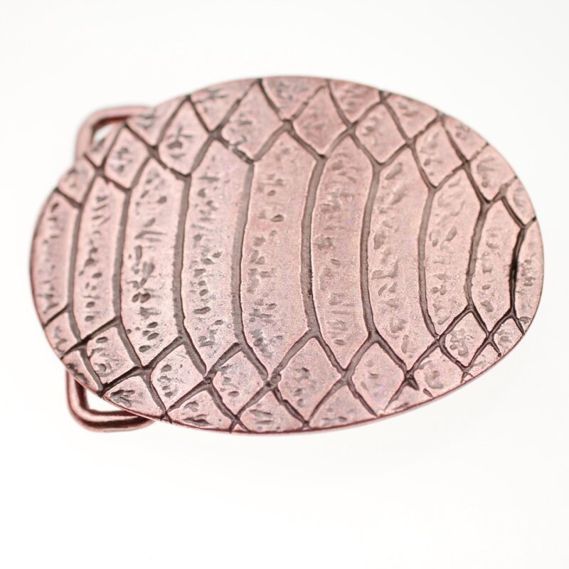 Croc Belt Buckle – Rustic Statement Accessory, Western & Vintage Style