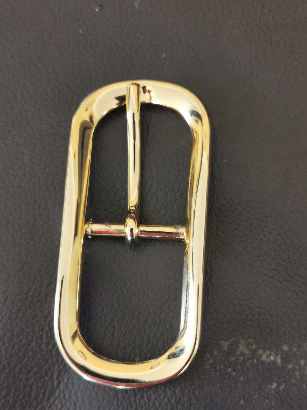 BELT BUCKLES 10993 2.5&Prime;X1&Prime; Gold Plated Made in Italy