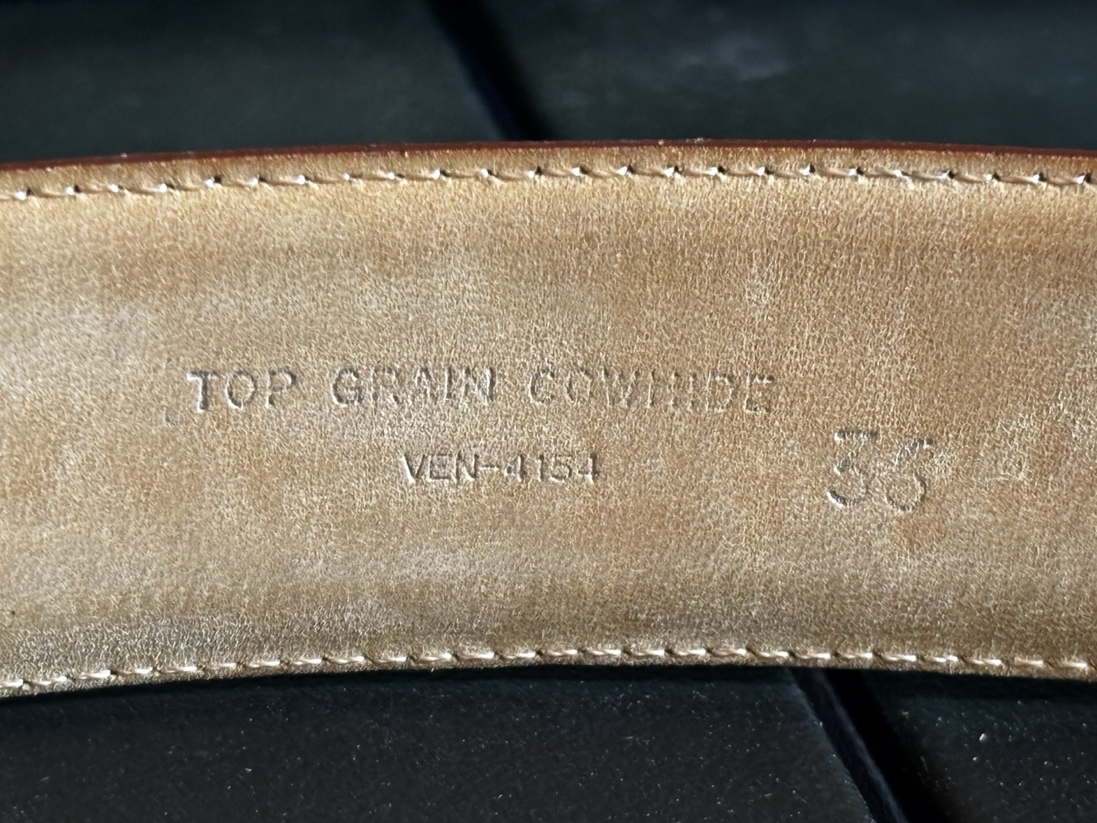 VINTAGE INDIAN MOTORCYCLE BELT AND BUCKLE LEATHER METAL 1974 ORIGINAL