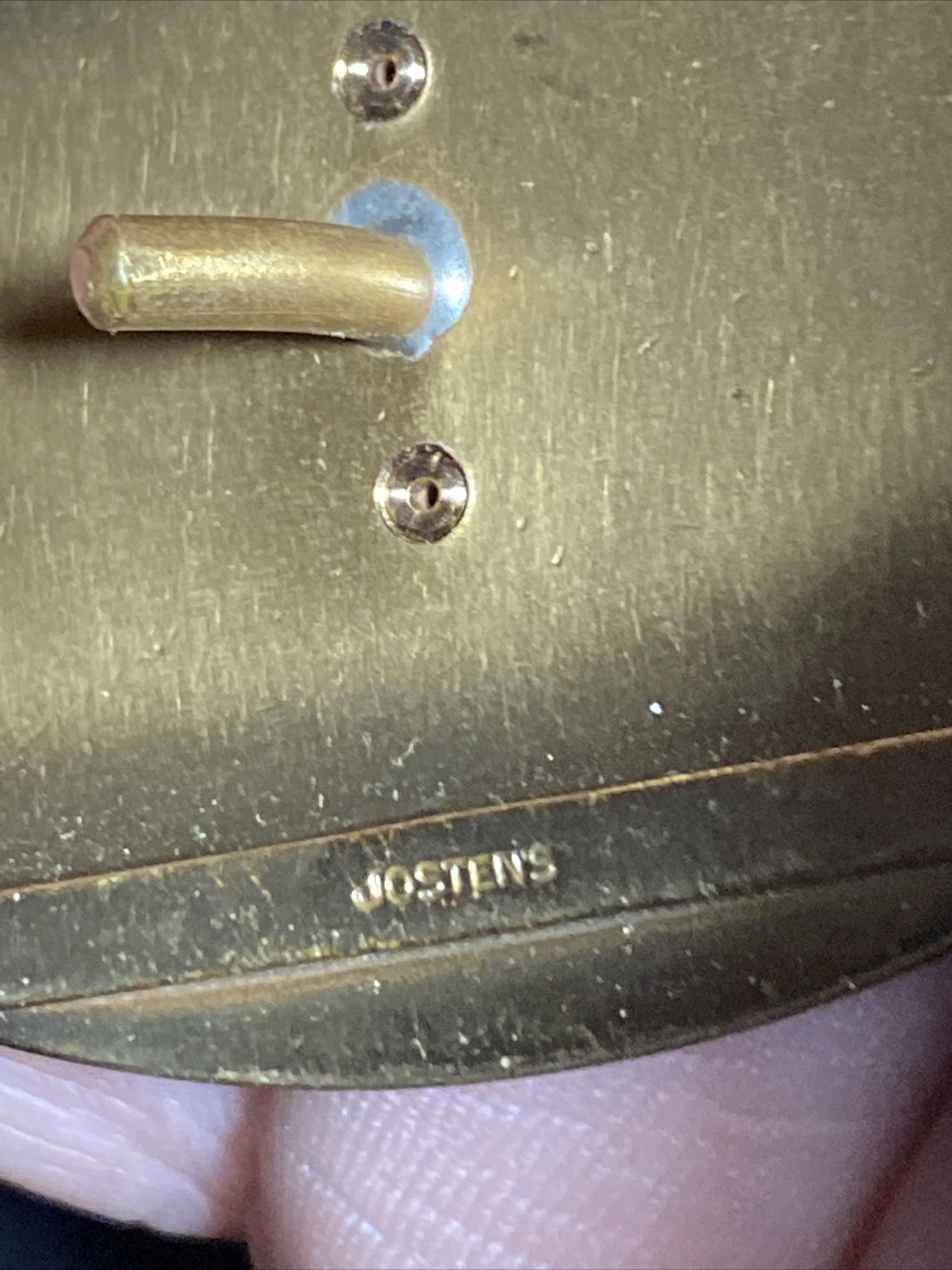 Jostens Vintage 1954 Soccer engraved 3D belt buckle S.H.S. Champs &rsquo;54 Futbol