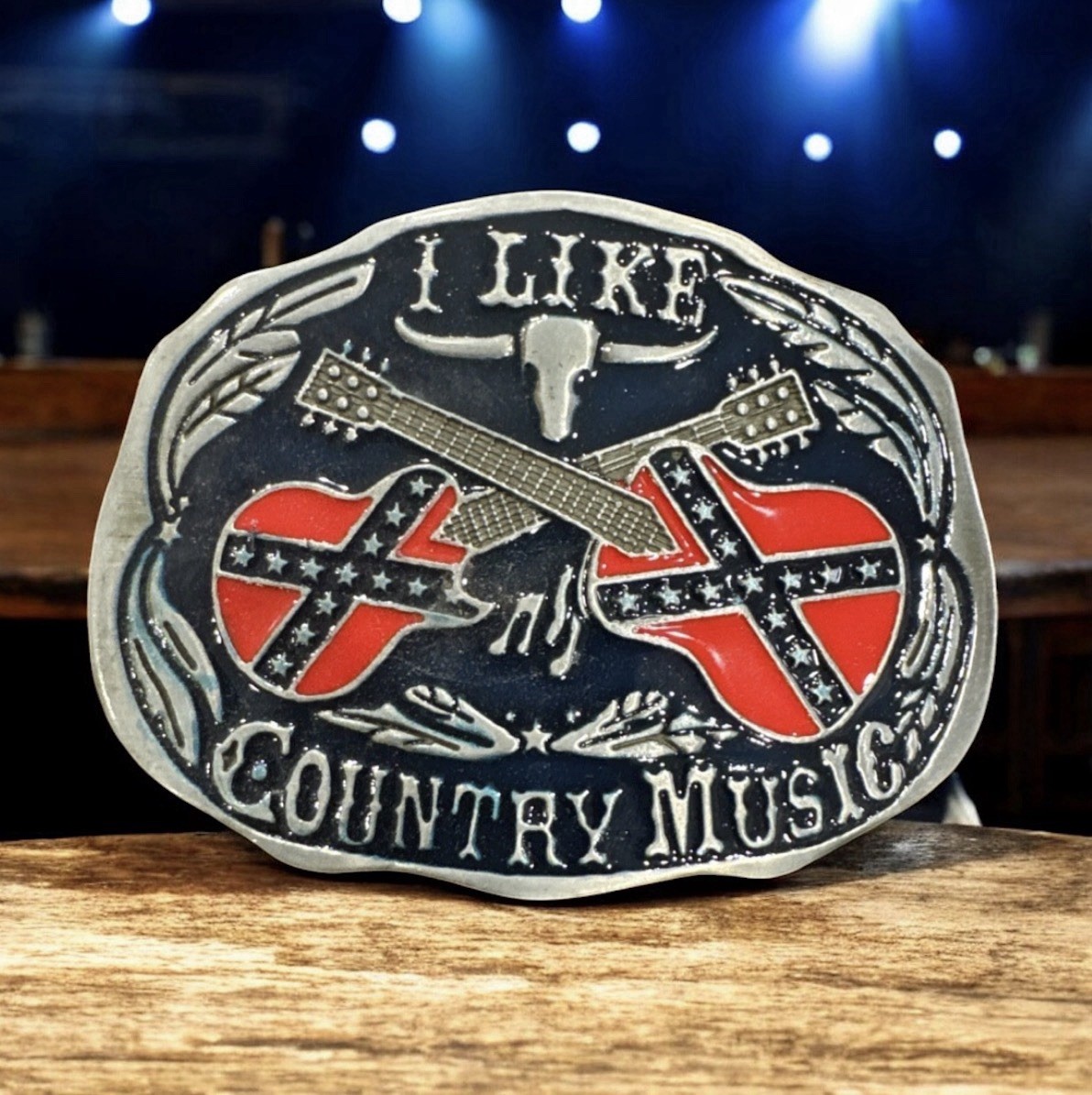 Country Music Belt Buckle Western Cowboy Native American (CMC-03)