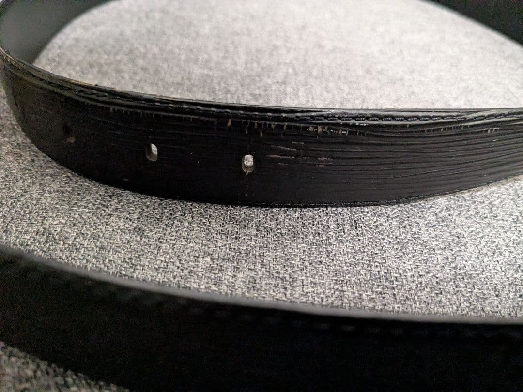 Louis Vuitton Pre-Owned Epi Santulle Belt Black Gold