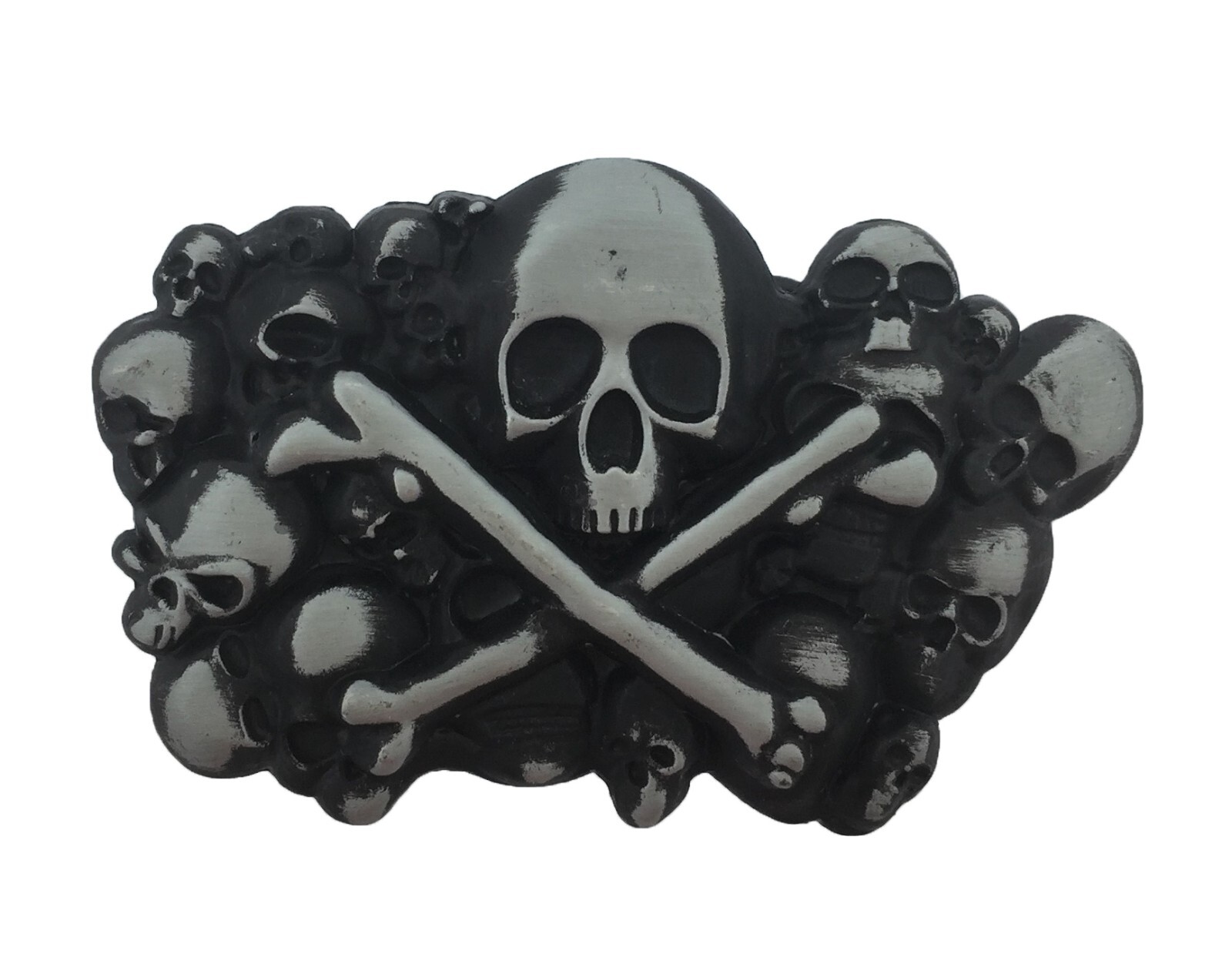 skull crossbones belt buckle halloween costume cosplay new men women fashion cow