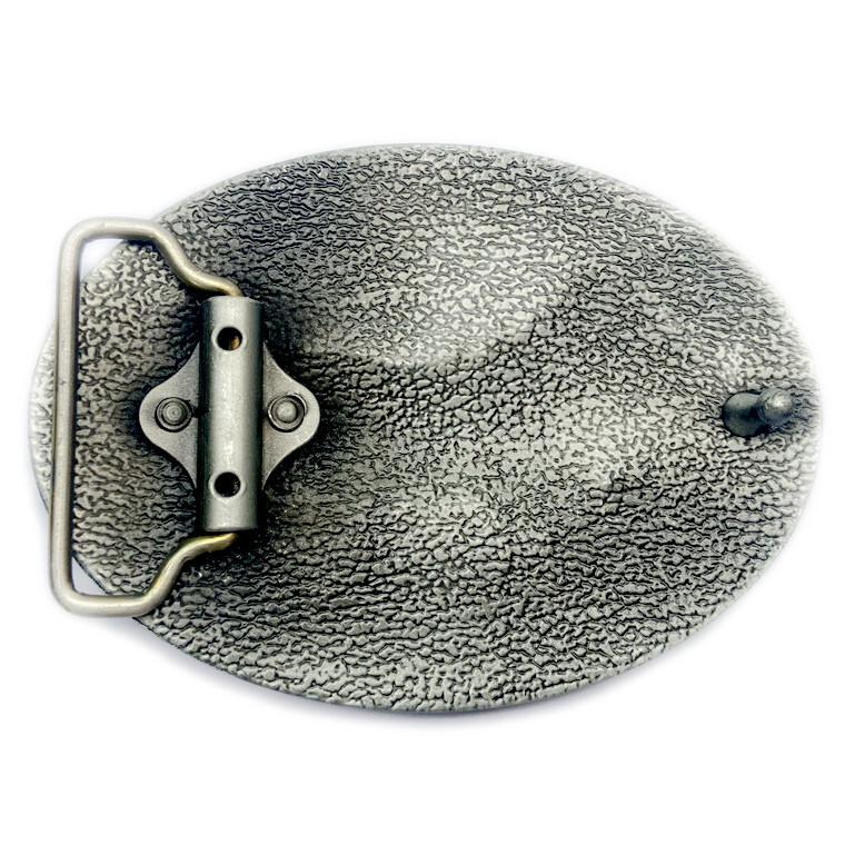 Moose Elk Deer Belt Buckle Western Cowboy American Flag Motorcyclist (YDR-02-S)