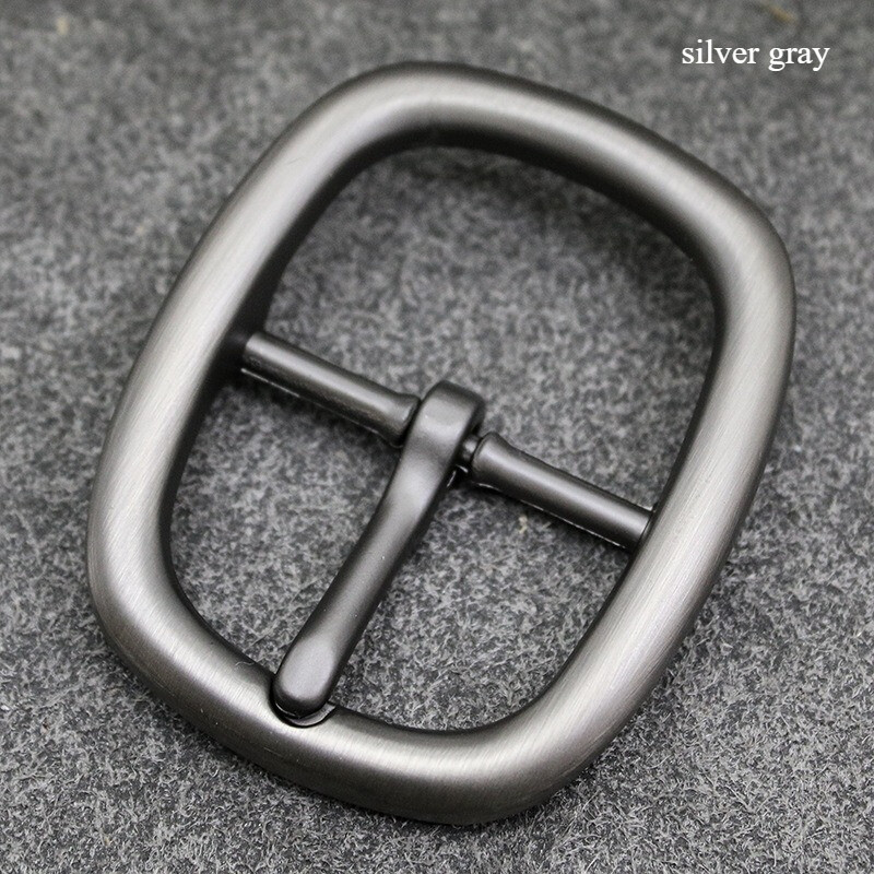 1X 30mm Belt Buckle Single Prong Rectangle Replacement Tongue Pin Buckle for Men