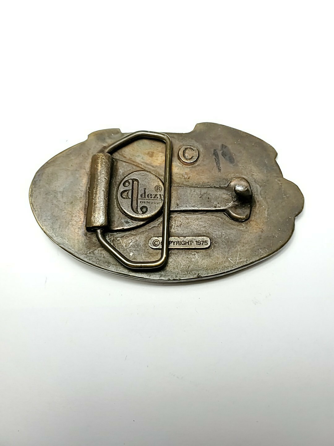 1975 Dezy Denver Rocky MountainHigh Colorado Belt Buckle
