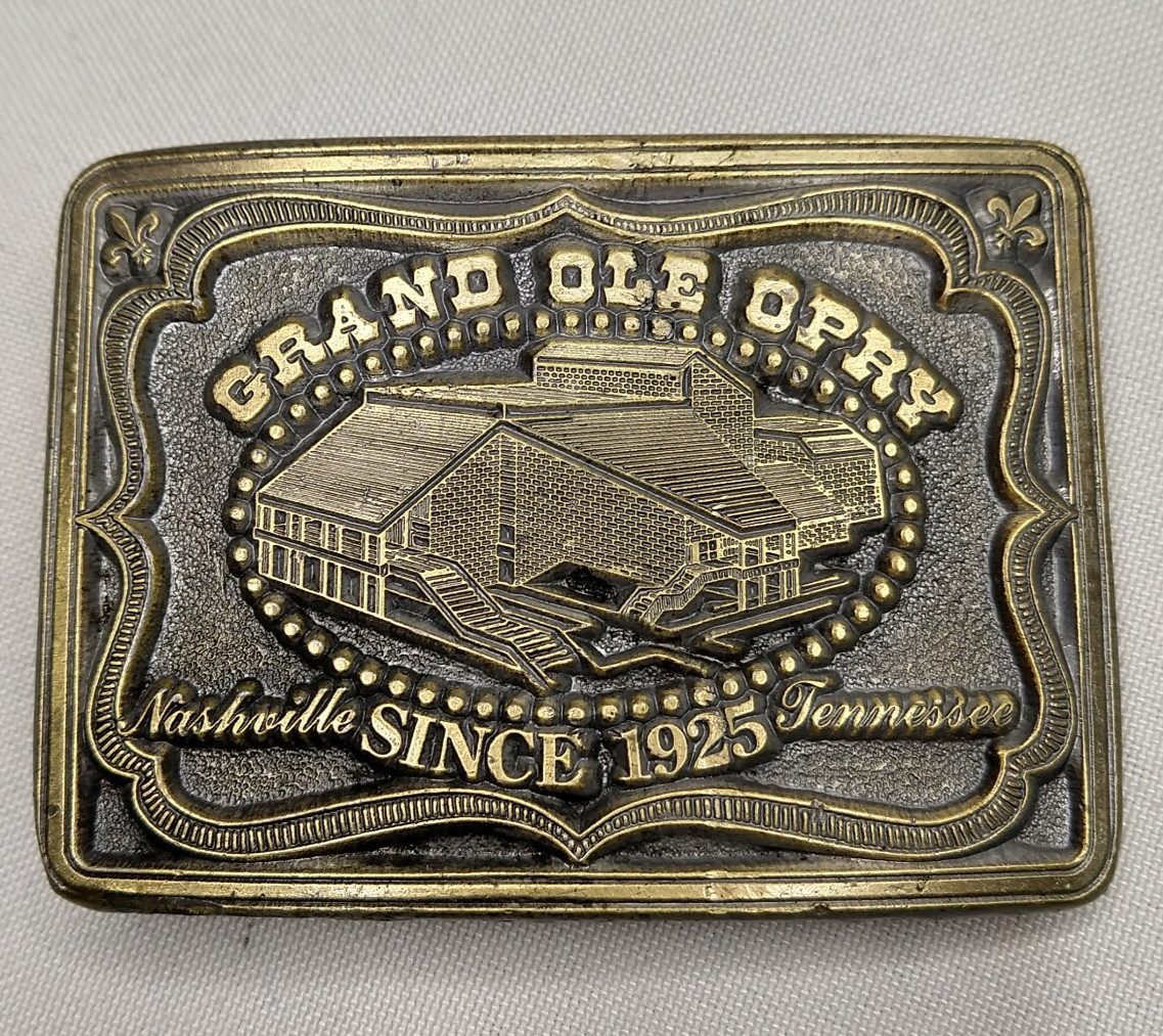 GRAND OLE OPRY Oden Belt Buckle Since 1925 Nashville Tennessee country music