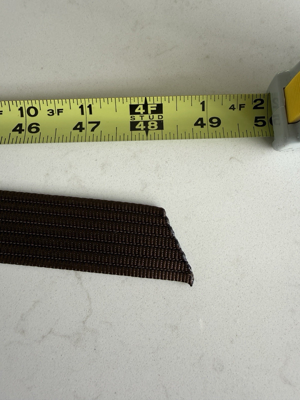 Grip6 Gray Honeycomb Buckle w/ Brown 1” Wide Tactical Nylon Belt – 48&Prime; Long