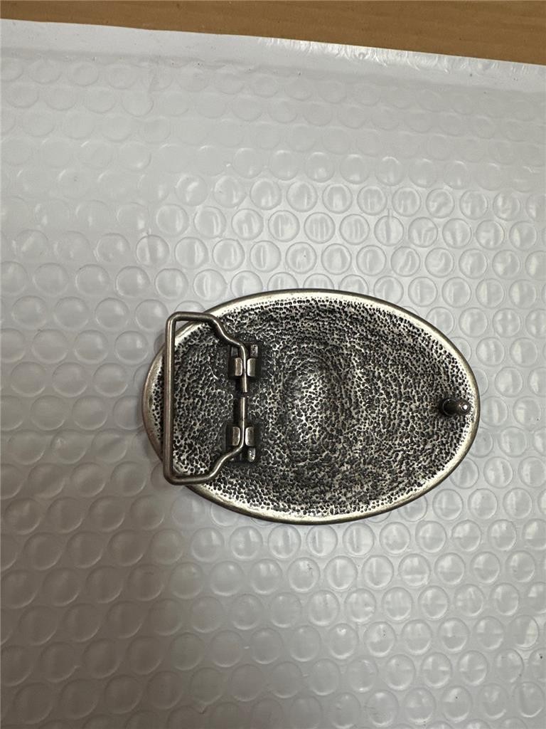 Vintage Belt Buckle with Unique Crest