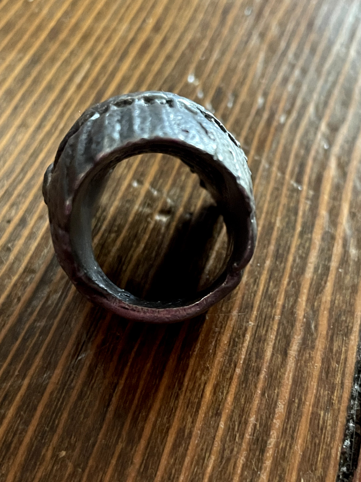 Fourspeed Metalwerks Pewter War Cry Ring Size 11