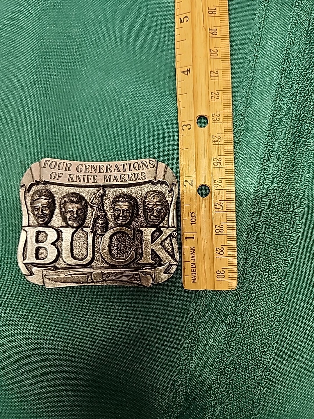 Buck Knives Smoky Mountain Knife Works Belt Buckle