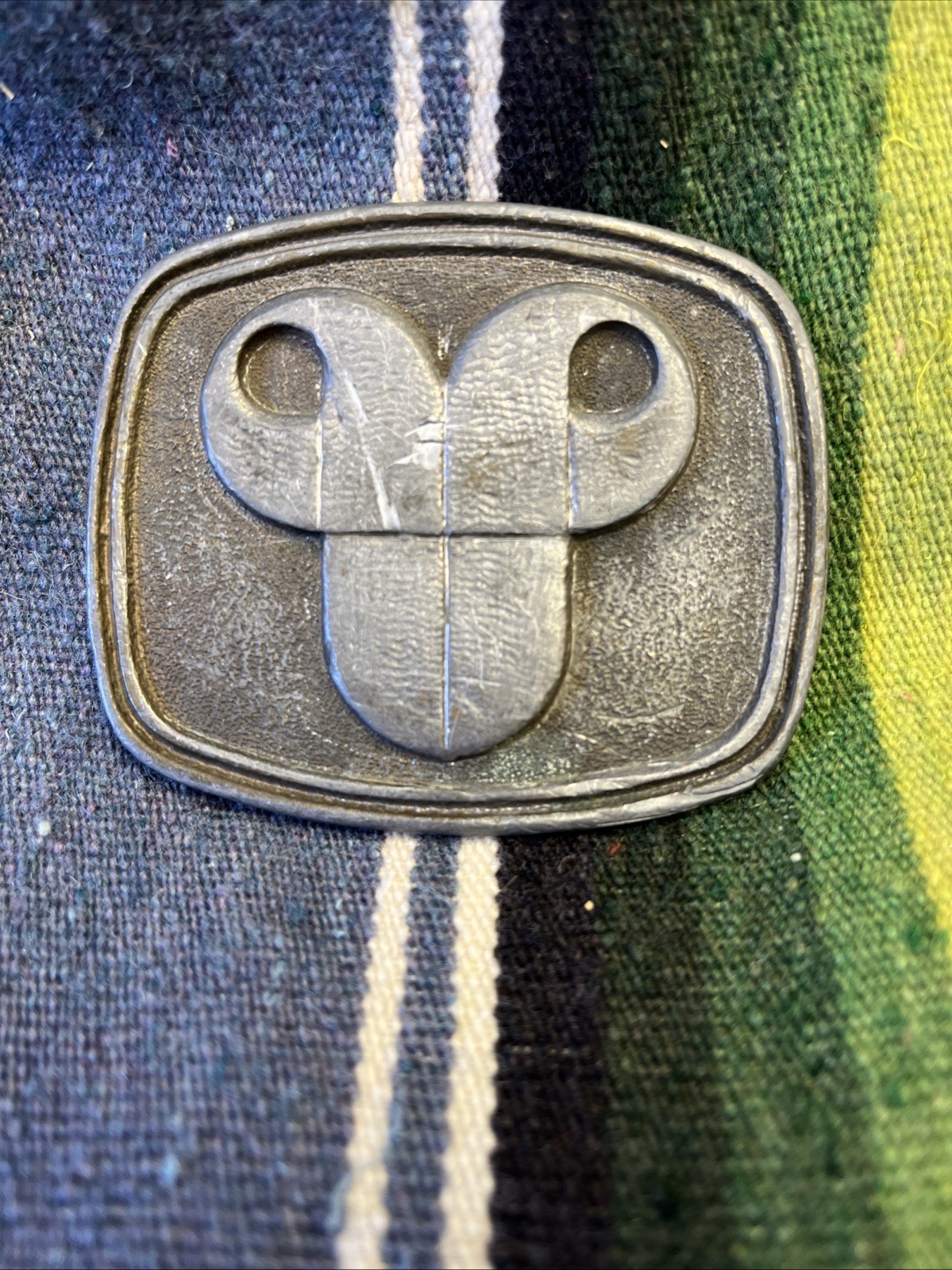 VTG American Sheep Producers, Council Pewter Men&rsquo;s Belt Buckle Denver Colorado