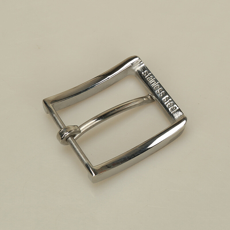 5x Replacement Solid Stainless Steel Single Prong Belt Buckle 4cm Width Quality