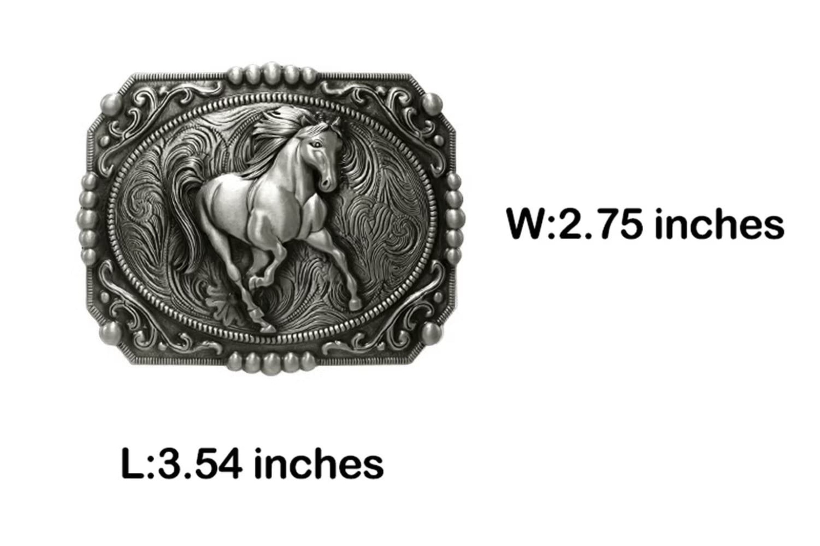 Moranse Religion Cross Cowboy Kneeling Prayer And Horse Design Belt Buckles