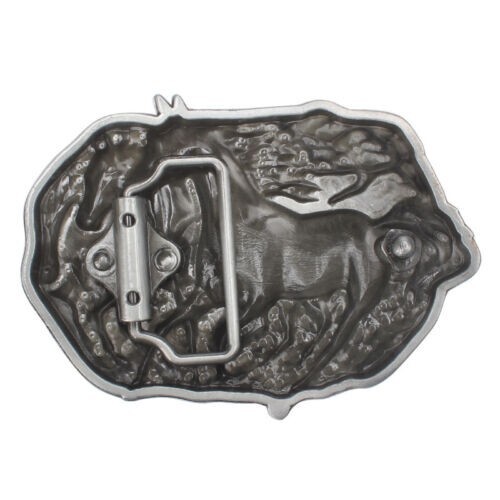 Horse Belt Buckle Western Cowboy Native American Motorcyclist (HRS-13)