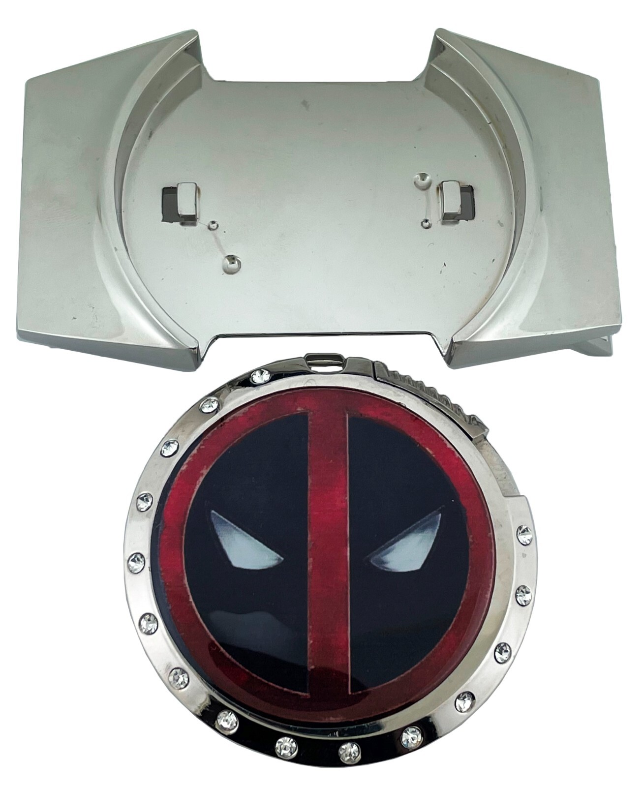 Deadpool Belt Buckle with Lighter Combo Cosplay Halloween Costume Party New Men