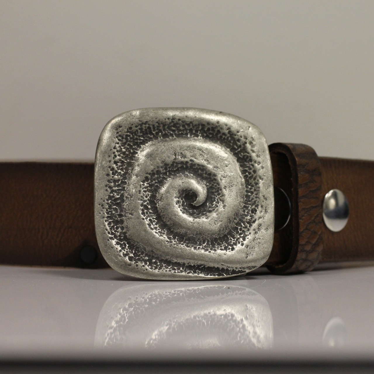 Belt buckle snail silver rustic buckle belt buckle removable clasp