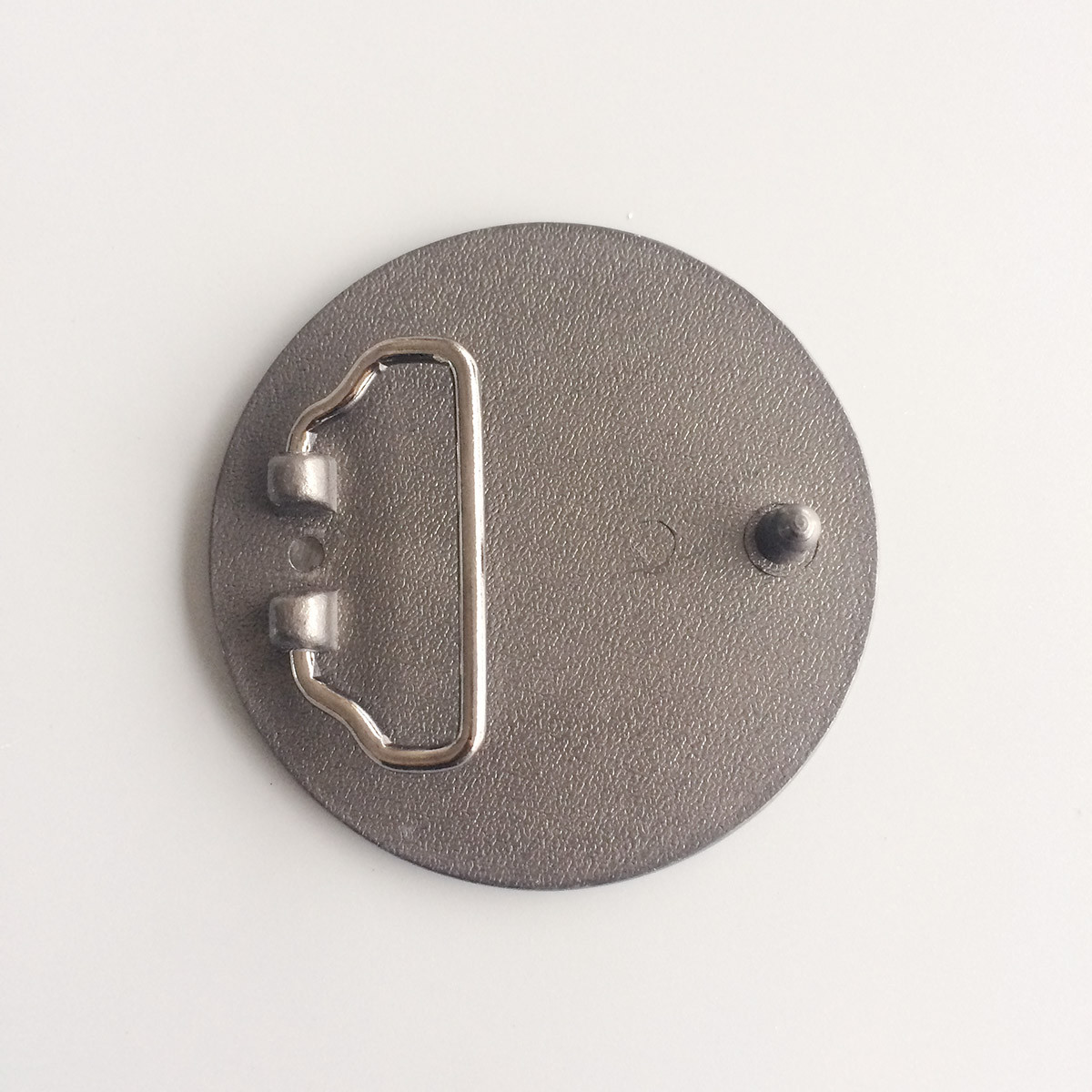 Antique Brushed Silver Round Blank Belt Buckle for Engraving also Stock in US