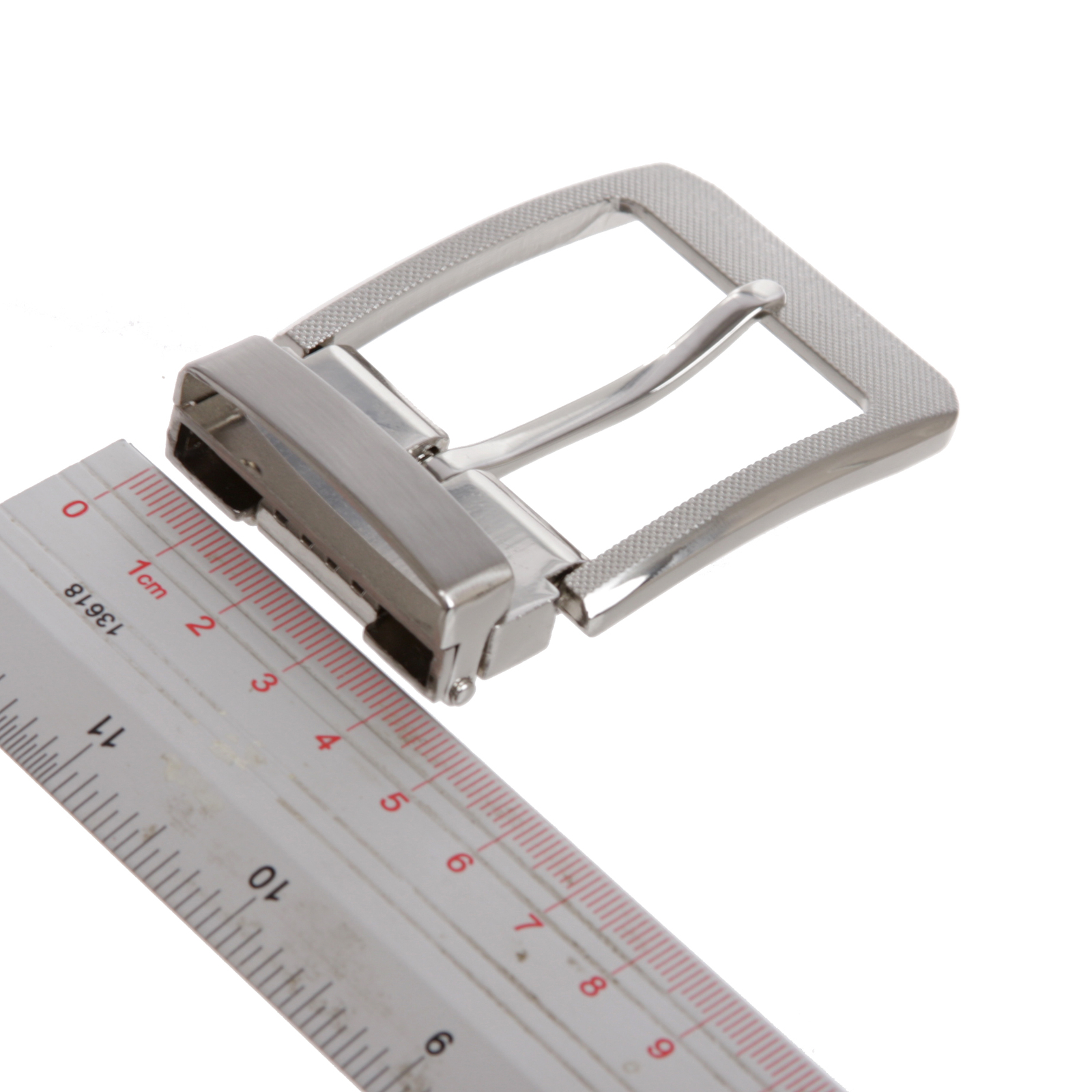 1 5/8&Prime; (40 mm) Nickel Free Rectangular Clamp Belt Buckle
