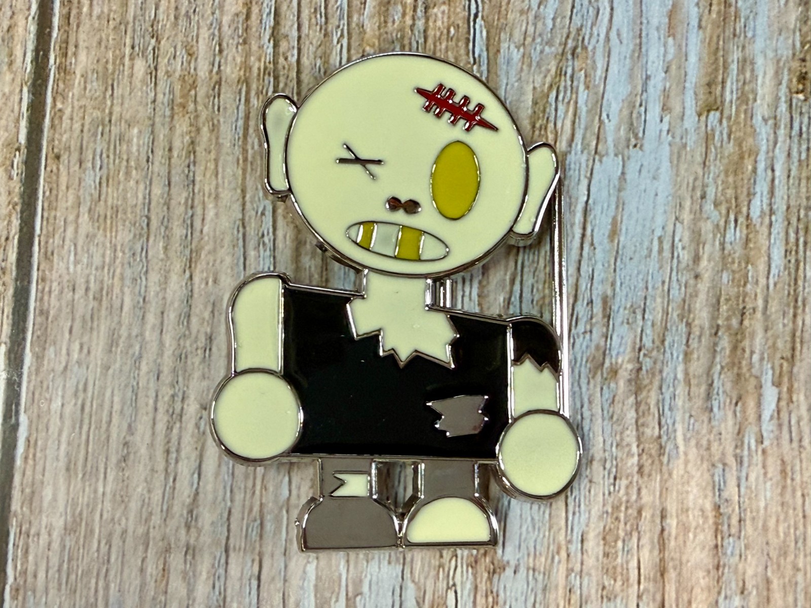 Zombie Boy Walking Dead Cartoon Style Enameled Cosplay New Belt Buckle