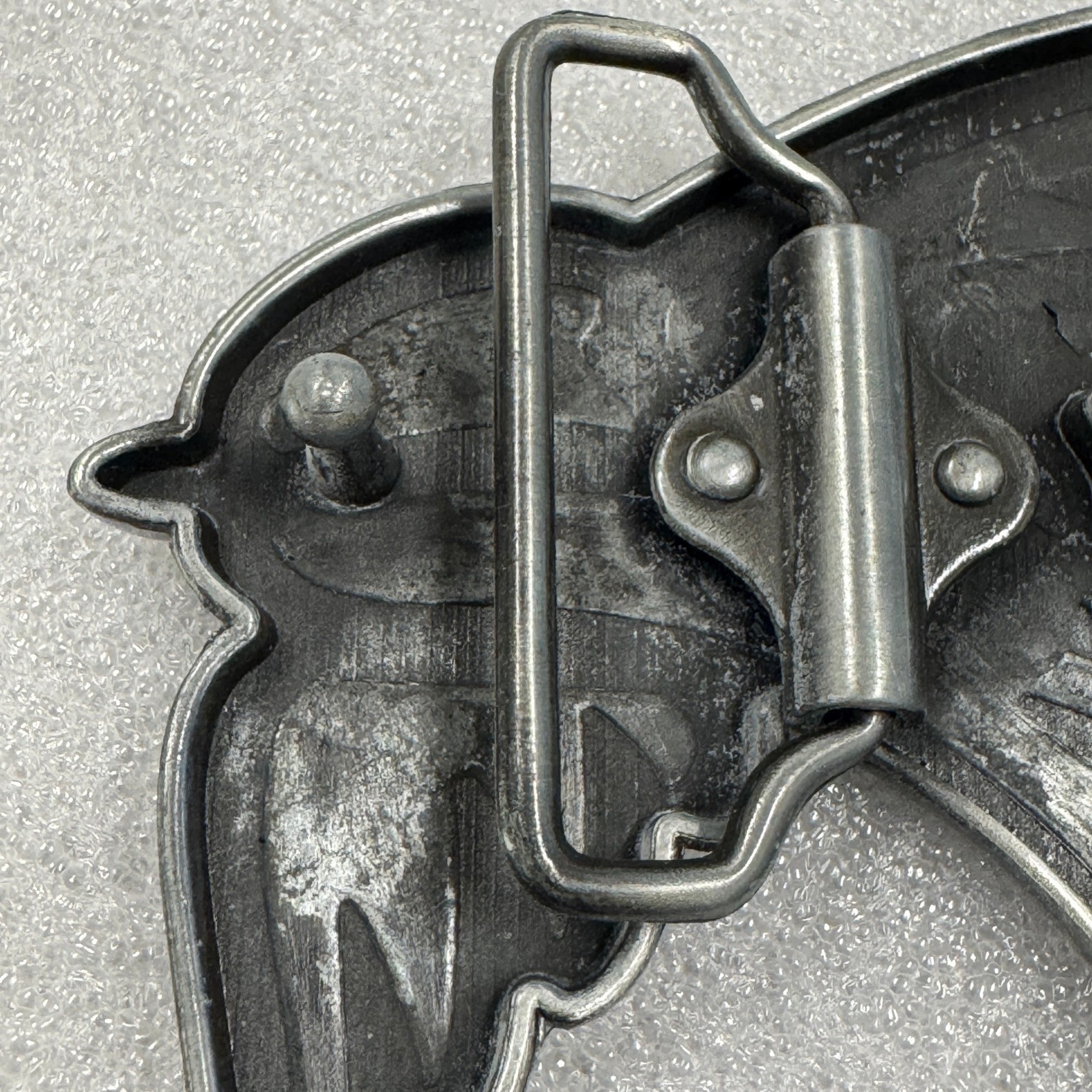 Black Bird Belt Buckle Swallow Flying Wings Metal Western Cowboy Biker