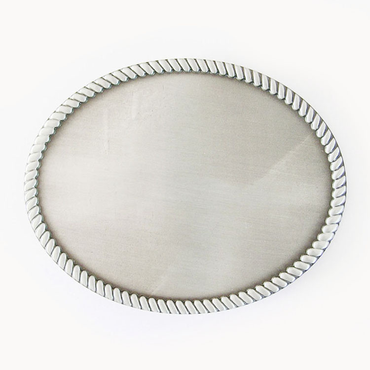 Vintage Style Western Rope Oval Blank Belt Buckle also Stock in US