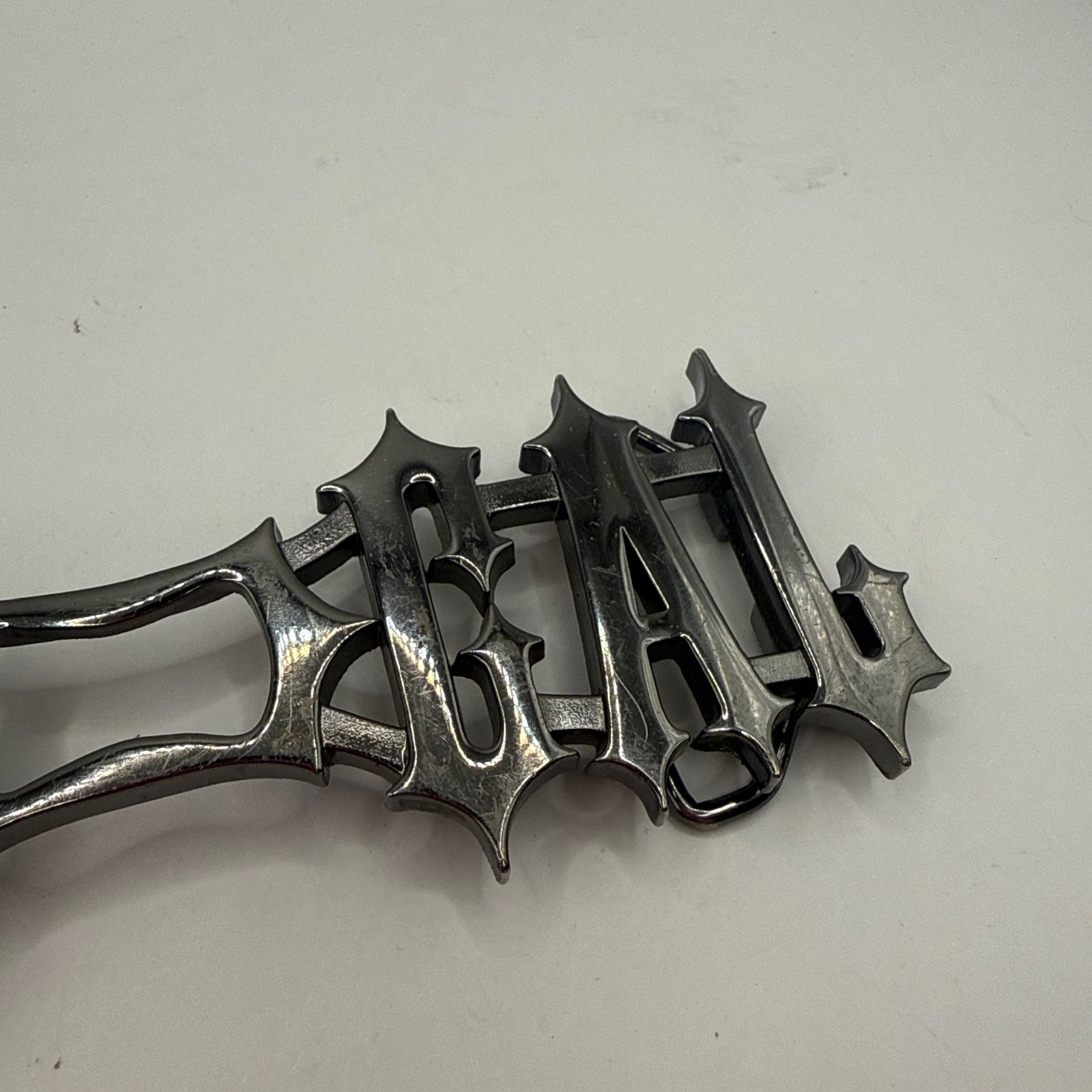 So Cal Clothing Brand No Fear Belt Buckle Bottle Opener Punk Rock Extreme X-Game