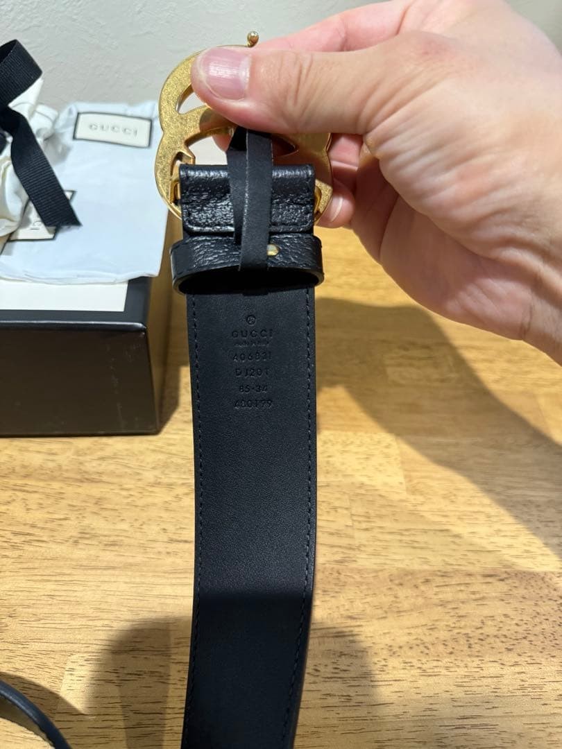 GUCCI Pre-Owned Double Belt