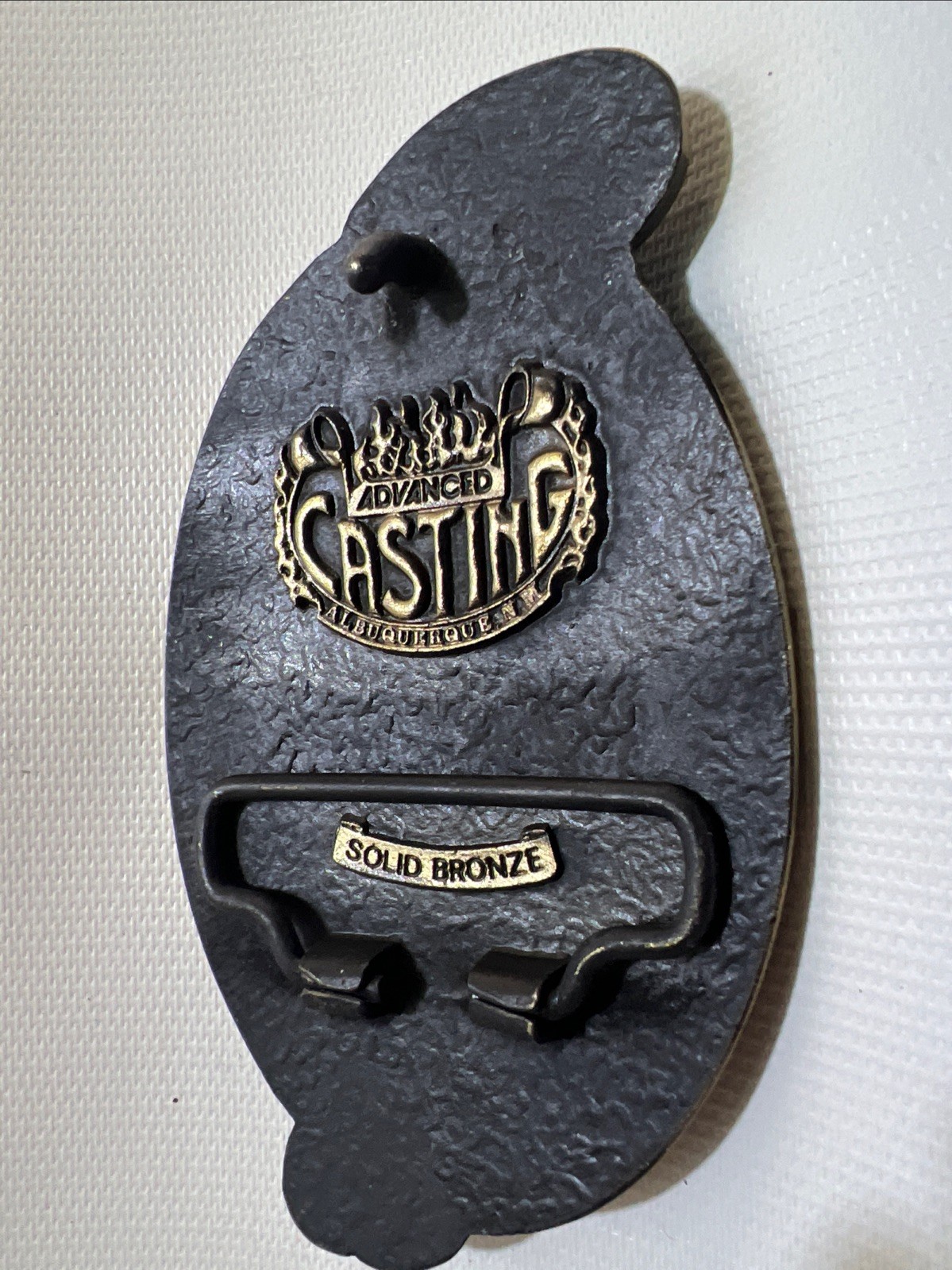 Chimney Creek Operating Co. Gold Fields Belt Buckle Solid Bronze Limited Edition