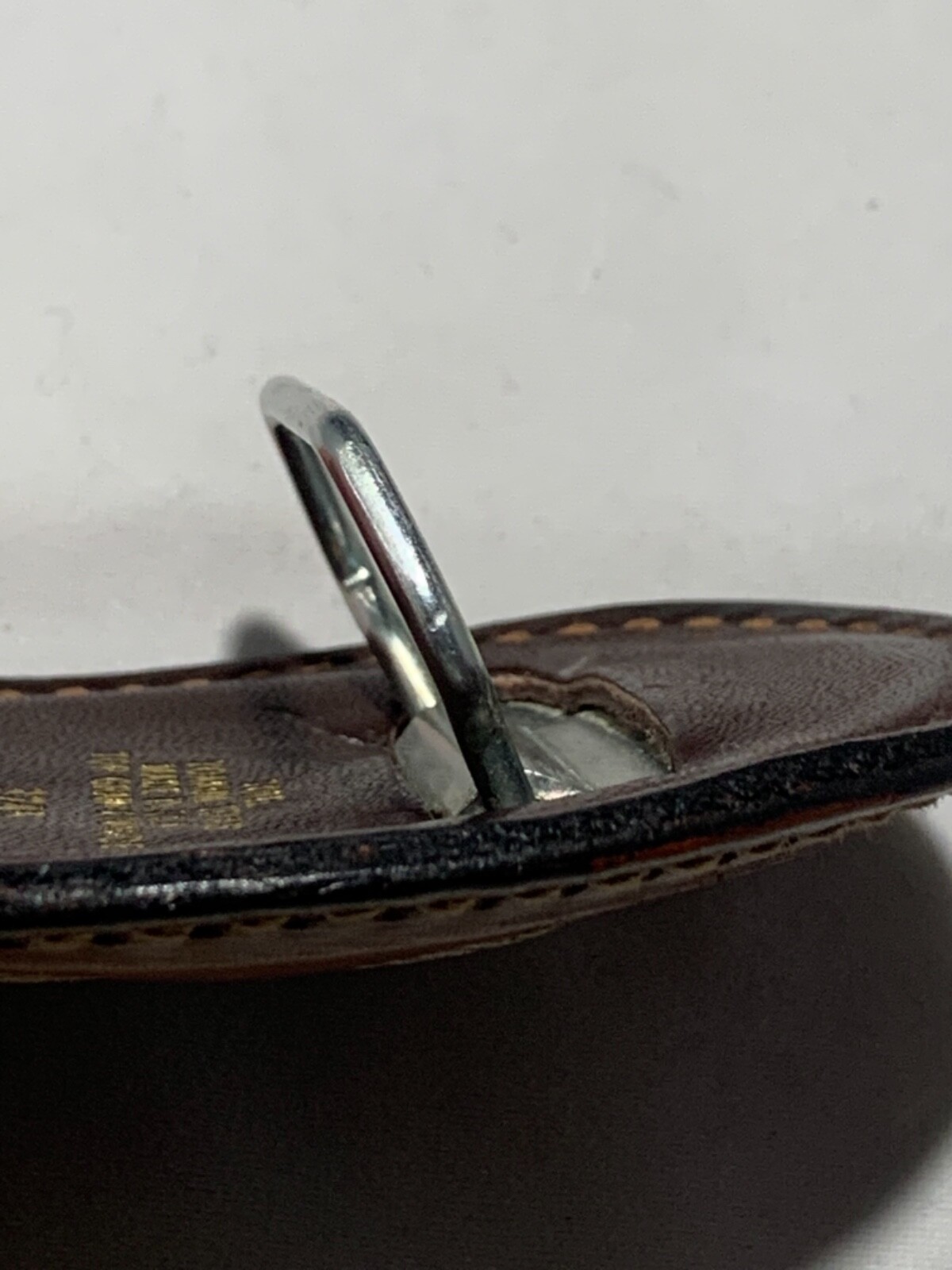 Torel Leather Ram Mountain Goat Belt Buckle Oblong