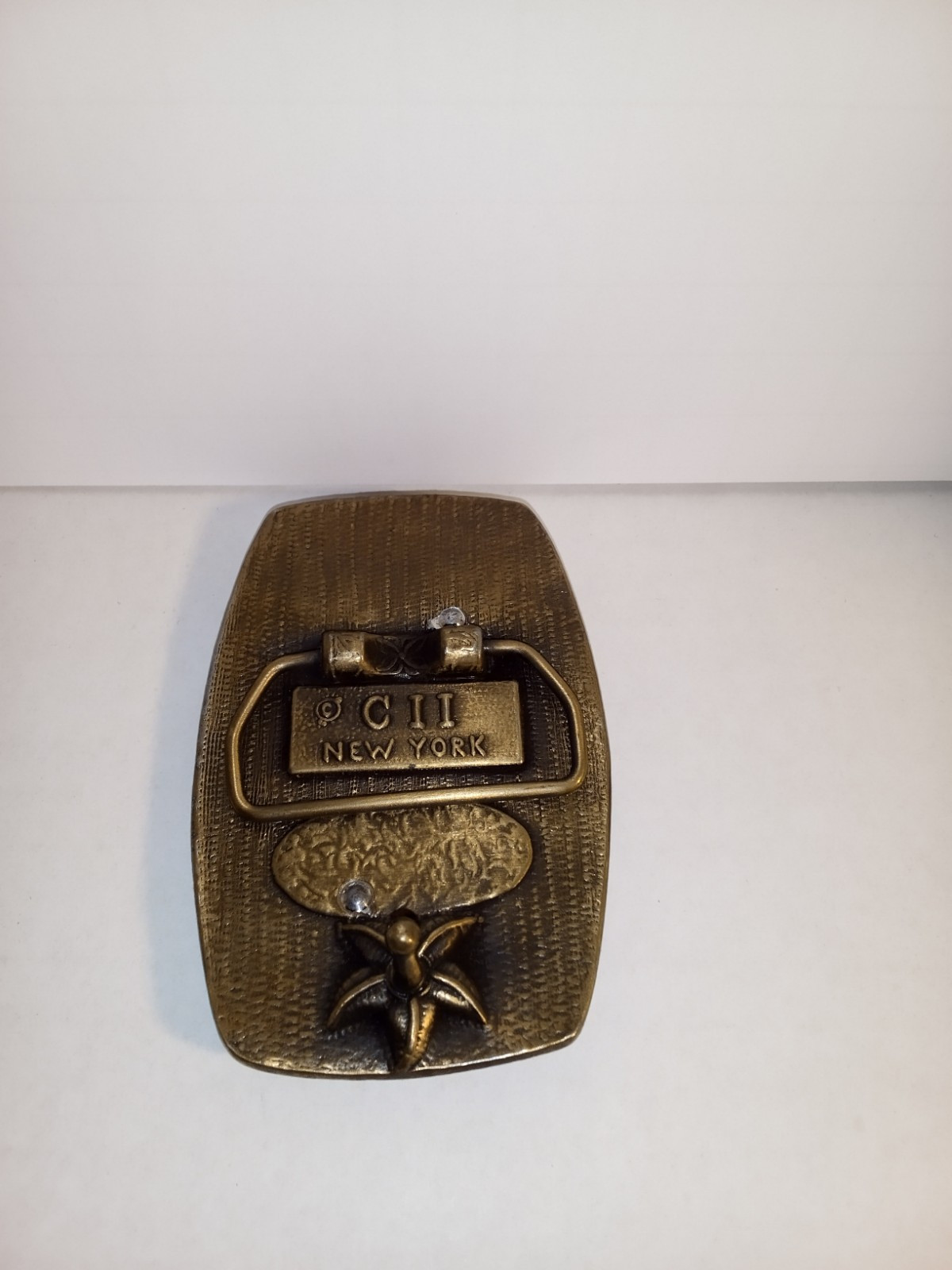 Marijuana Pot Leaf Belt Buckle CII New York