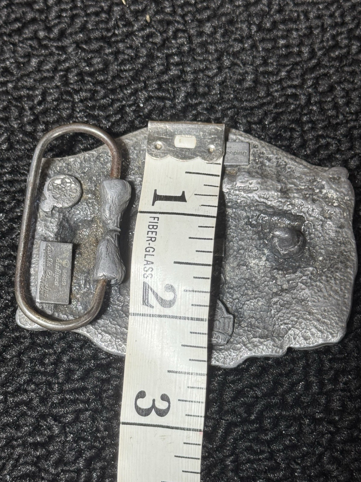 American Trucker Bound For Glory SISKIYOU Co. Men&rsquo;s Belt Buckle Metal Pewter