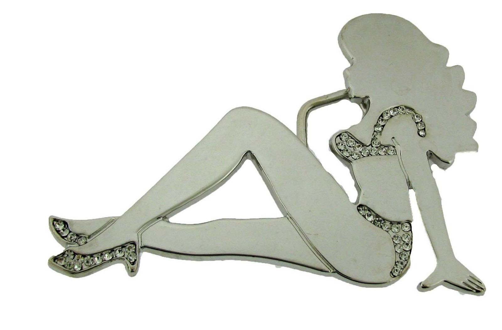 Men Women Belt Buckles Mud Flap Girl Trucker Girl Naked Lady Luck Pin Nude Biker