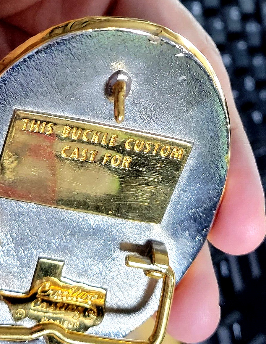 MUST SEE CREAM PUFF DEPARTMENT OF THE INTERIOR PARKS POLICE BELT BUCKLE X12/H