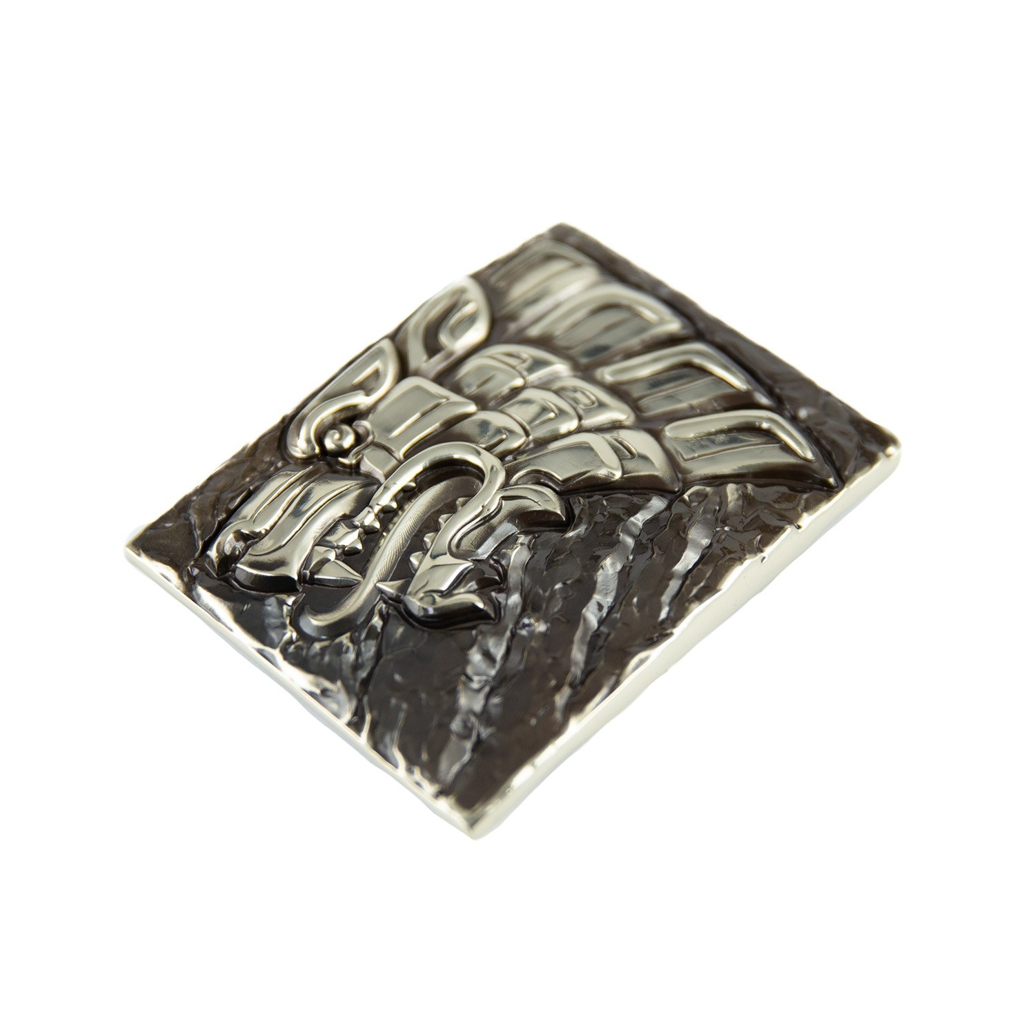 Iron Wolf german silver belt buckle, Vikings wolf, Norse pagan celtic accessory