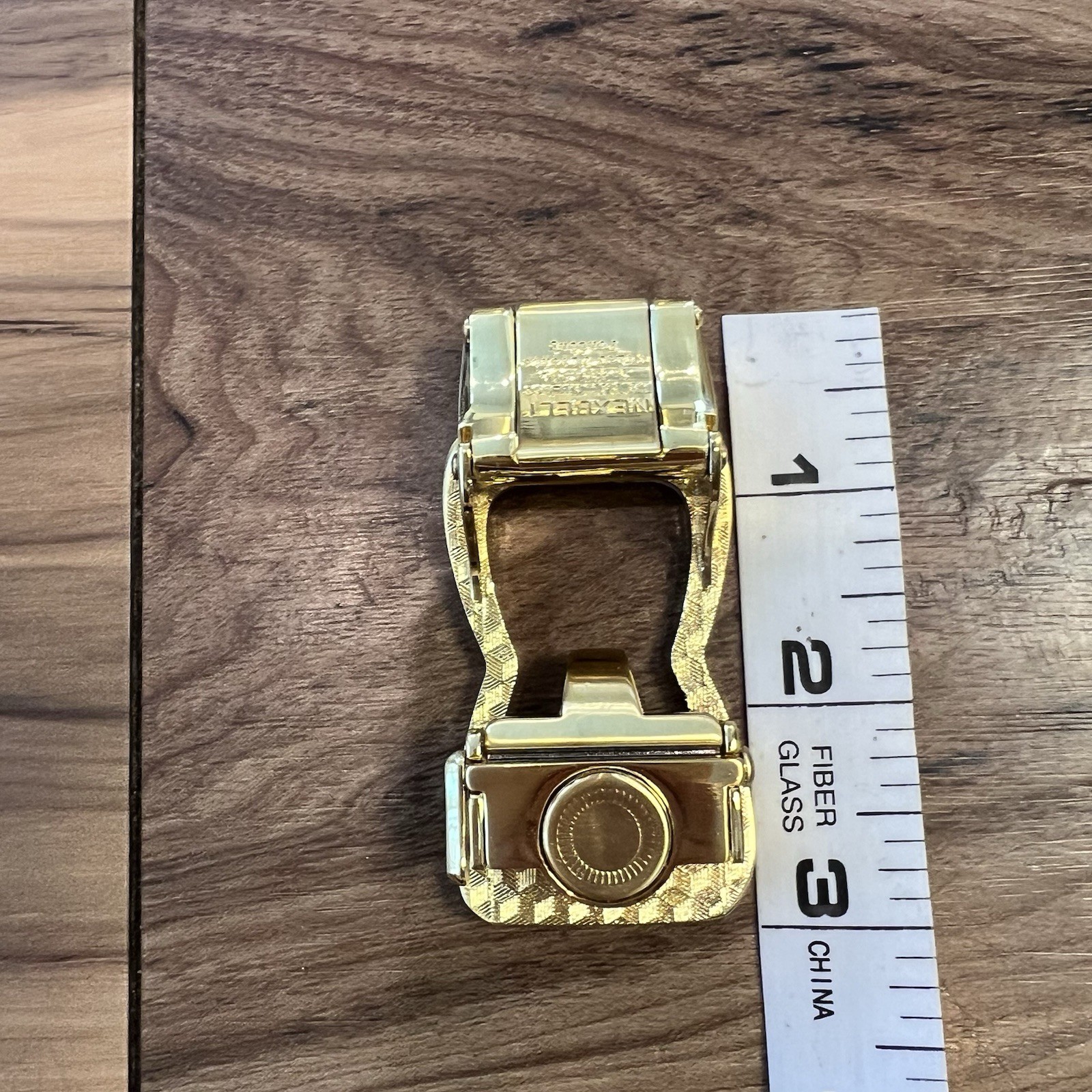 Nexbelt Gold Ratchet Belt Buckle Replacement Only Automatic Click Buckle Patent