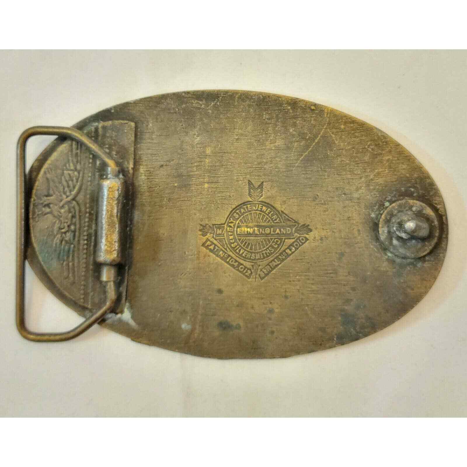 Vintage Bronze/Brass Yellow Cab Co Belt Buckle – Made in England